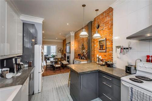 167 James Street N, Hamilton, ON - Indoor Photo Showing Kitchen