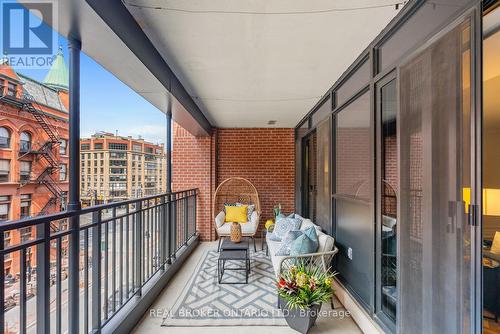 517 - 55 Front Street E, Toronto C08, ON - Outdoor With Balcony With Exterior