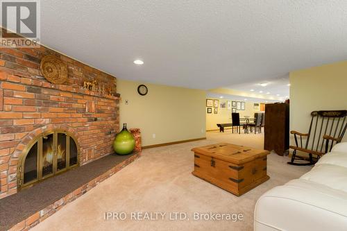 9132 Ninth Line, Halton Hills, ON - Indoor Photo Showing Other Room With Fireplace