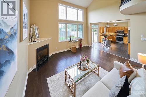 110 Cheyenne Way, Ottawa, ON - Indoor Photo Showing Other Room With Fireplace