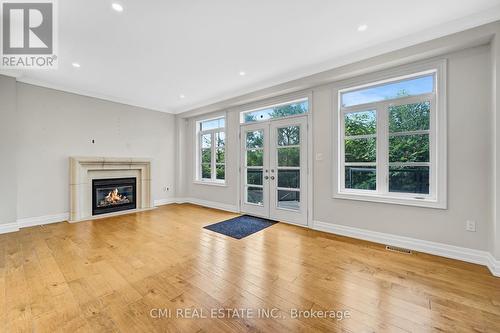3136 Watercliffe Court, Oakville, ON - Indoor Photo Showing Living Room With Fireplace
