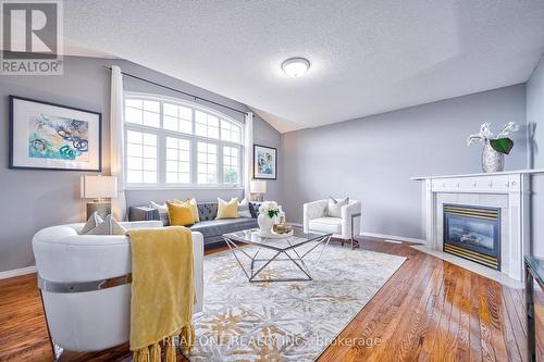 88 Fortissimo Drive, Hamilton, ON - Indoor Photo Showing Living Room With Fireplace