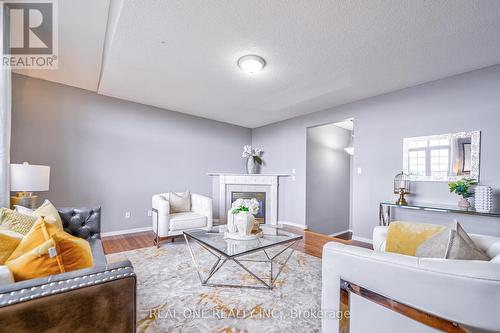 88 Fortissimo Drive, Hamilton, ON - Indoor Photo Showing Living Room With Fireplace