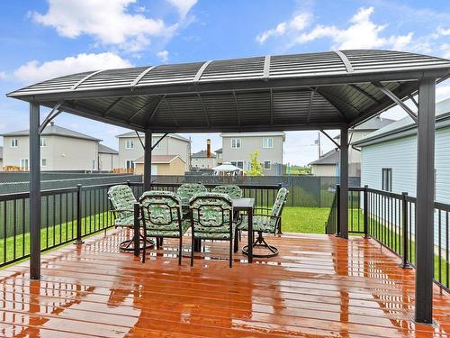 Balcony - 21 Rue Des Moissons, Sainte-Barbe, QC - Outdoor With Deck Patio Veranda With Exterior