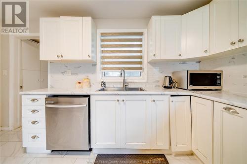 2391 Meldrum Road, Windsor, ON - Indoor Photo Showing Kitchen With Double Sink