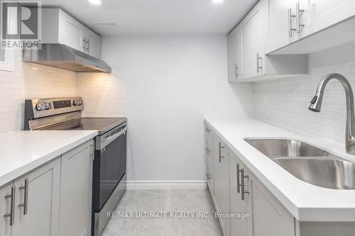 Bsmt - 404 Dovedale Drive, Whitby, ON - Indoor Photo Showing Kitchen With Double Sink