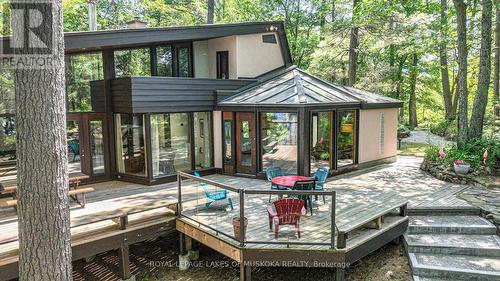 1124 Flanagan Trail, Gravenhurst, ON - Outdoor With Deck Patio Veranda With Exterior