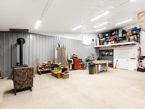 Garage - 5267 Route 155, Trois-Rives, QC - Indoor Photo Showing Basement