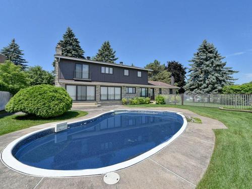 Piscine - 3 22E Avenue, L'Île-Perrot, QC - Outdoor With In Ground Pool With Backyard