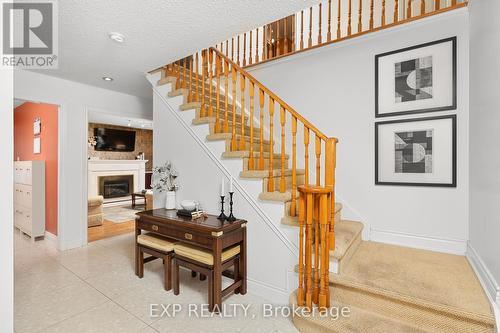 981 Valdese Drive, Mississauga (Erindale), ON - Indoor Photo Showing Other Room With Fireplace