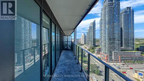 1513 - 30 Shore Breeze Drive, Toronto (Mimico), ON - Outdoor With Balcony