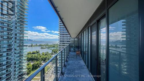 1513 - 30 Shore Breeze Drive, Toronto (Mimico), ON - Outdoor With Body Of Water With Balcony With View