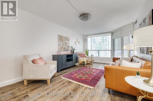 1107 - 4470 Tucana Court, Mississauga, ON - Indoor Photo Showing Living Room