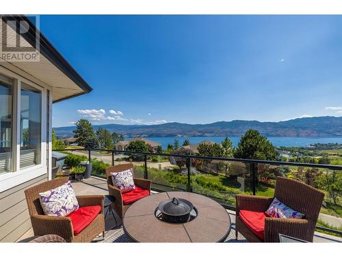 1368 Gregory Road, West Kelowna, BC - Outdoor With Body Of Water With Deck Patio Veranda With View With Exterior