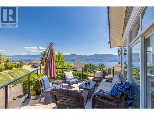 1368 Gregory Road, West Kelowna, BC - Outdoor With Body Of Water With Deck Patio Veranda With View With Exterior