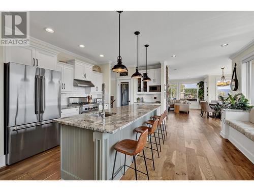 1368 Gregory Road, West Kelowna, BC - Indoor Photo Showing Kitchen With Double Sink With Upgraded Kitchen