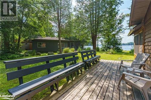 464 Springfield Road, Huntsville, ON - Outdoor With Deck Patio Veranda