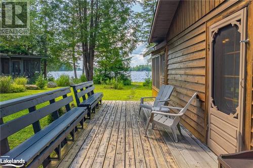 464 Springfield Road, Huntsville, ON - Outdoor With Deck Patio Veranda With Exterior