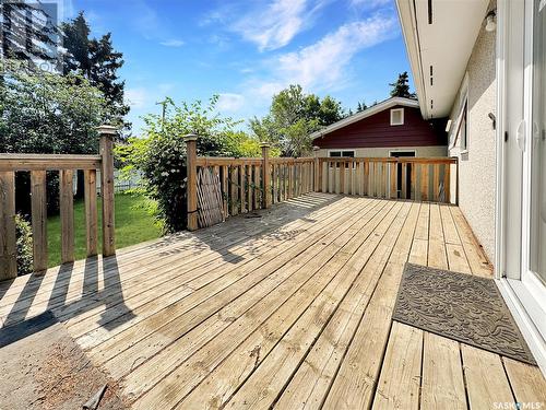 318 Orton Street, Cut Knife, SK - Outdoor With Deck Patio Veranda With Exterior