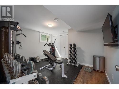 1603 Elm Street, Kelowna, BC - Indoor Photo Showing Gym Room