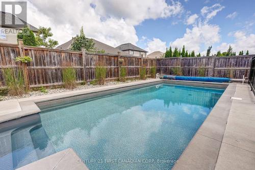 998 Gleneagle Trail, London, ON - Outdoor With In Ground Pool With Backyard