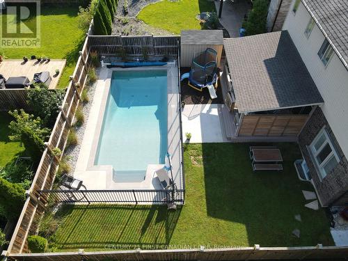 998 Gleneagle Trail, London, ON - Outdoor With In Ground Pool With Deck Patio Veranda