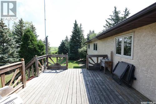 Morley Acreage, Francis Rm No. 127, SK - Outdoor With Deck Patio Veranda With Exterior