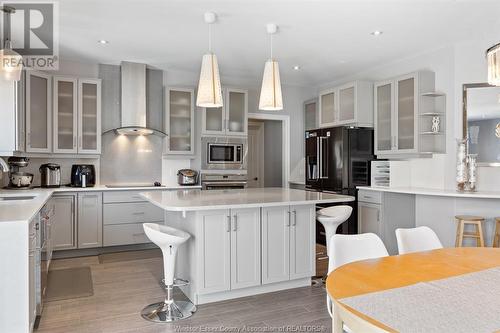 1051 Mia Anne Street, Lasalle, ON - Indoor Photo Showing Kitchen With Upgraded Kitchen