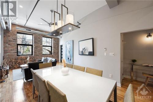 45 Spencer Street Unit#203, Ottawa, ON - Indoor Photo Showing Dining Room