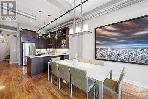 45 Spencer Street Unit#203, Ottawa, ON - Indoor Photo Showing Dining Room