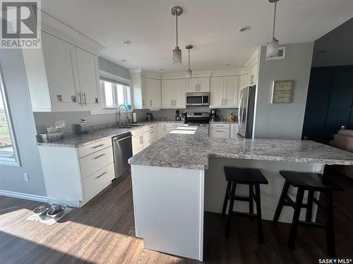 Blanchette Acreage, Estevan Rm No. 5, SK - Indoor Photo Showing Kitchen With Upgraded Kitchen