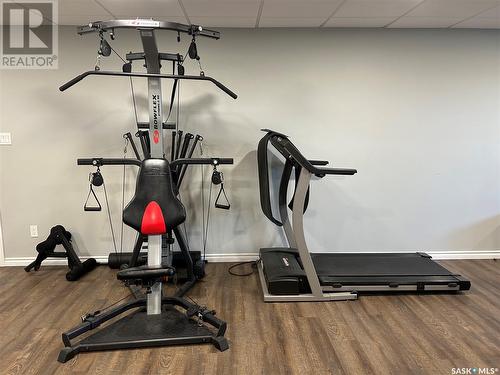 Blanchette Acreage, Estevan Rm No. 5, SK - Indoor Photo Showing Gym Room