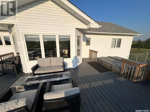 Blanchette Acreage, Estevan Rm No. 5, SK - Outdoor With Deck Patio Veranda With Exterior