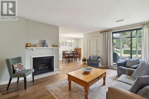 116 - 300 Everglade Crescent, London, ON - Indoor Photo Showing Living Room With Fireplace