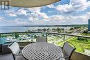 1011 - 2 Toronto Street S, Barrie (City Centre), ON  - Outdoor With Body Of Water With Balcony With View 