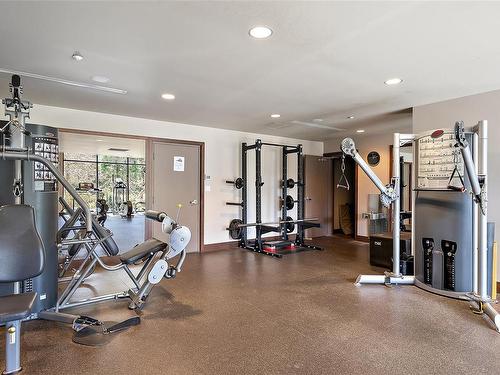 523-1400 Lynburne Pl, Langford, BC - Indoor Photo Showing Gym Room