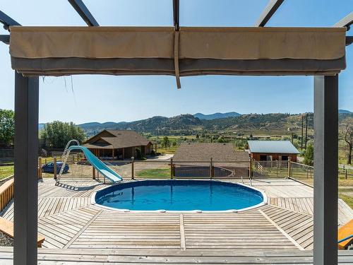 3259 Shuswap Rd, Kamloops, BC - Outdoor With Above Ground Pool