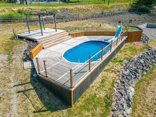 3259 Shuswap Rd, Kamloops, BC - Outdoor With Above Ground Pool