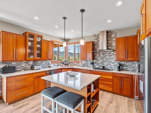 3259 Shuswap Rd, Kamloops, BC - Indoor Photo Showing Kitchen With Upgraded Kitchen