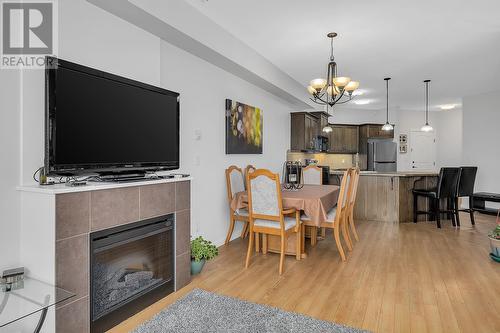 3739 Casorso Road Unit# 307, Kelowna, BC - Indoor With Fireplace