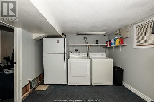 518 Randolph Avenue, Windsor, ON - Indoor Photo Showing Laundry Room