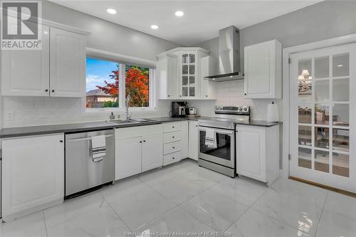 3928 Sixth Concession Road, Windsor, ON - Indoor Photo Showing Kitchen