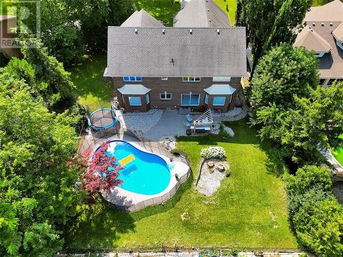 3928 Sixth Concession Road, Windsor, ON - Outdoor With In Ground Pool