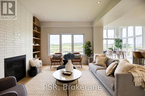 Lot 50 74 O.J. Gaffney Drive, Stratford, ON - Indoor Photo Showing Living Room With Fireplace