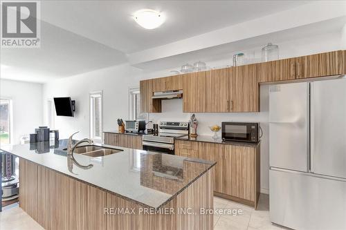 56 Harvest Crescent, Barrie, ON - Indoor Photo Showing Kitchen With Double Sink