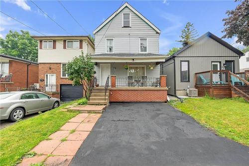 94 East 35Th Street, Hamilton, ON - Outdoor With Deck Patio Veranda