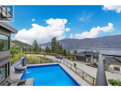 3514 Mckinley Beach Drive, Kelowna, BC - Outdoor With Body Of Water With In Ground Pool