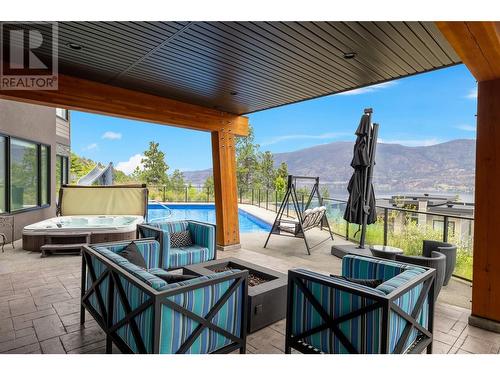 3514 Mckinley Beach Drive, Kelowna, BC - Outdoor With In Ground Pool With Deck Patio Veranda With Exterior