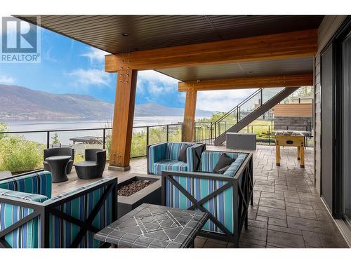 3514 Mckinley Beach Drive, Kelowna, BC - Outdoor With Body Of Water With Deck Patio Veranda With Exterior