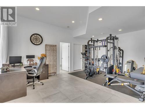 3514 Mckinley Beach Drive, Kelowna, BC - Indoor Photo Showing Gym Room